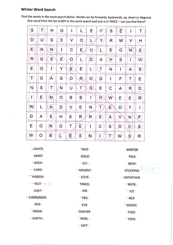 Christmas Fun Worksheets | Teaching Resources