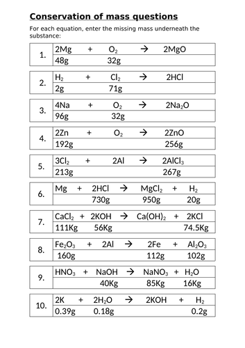 conservation-of-mass-worksheet-powerpoint-teaching-resources