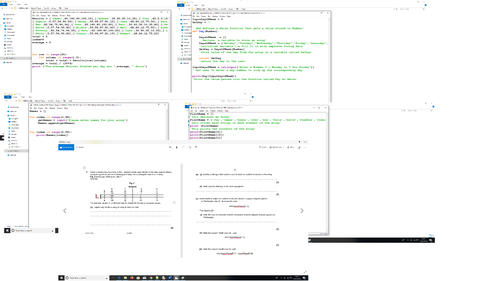 1 and 2 Dimensional Arrays using Python | Teaching Resources