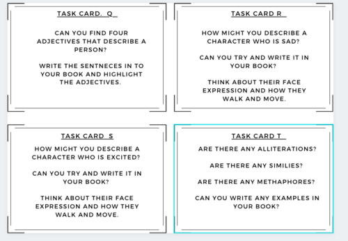 reading homework tasks ks2