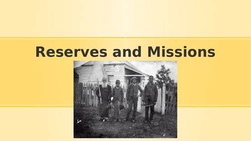 Australian History: Aboriginal Reserves and Missions | Teaching Resources