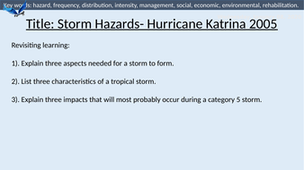hurricane katrina case study notes