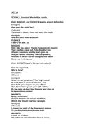 Macbeth - Full text - Printable Word Document | Teaching Resources