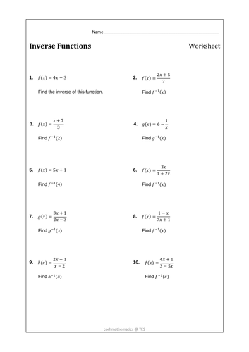 inverse-functions-worksheet-with-answers