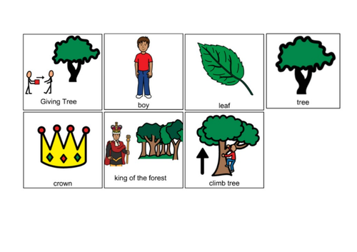 The Giving Tree Story and Activities  Teaching Resources