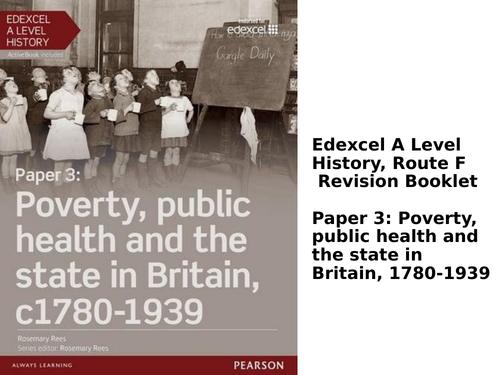 Edexcel Paper 3: Poverty & Public Health Revision Work Booklet