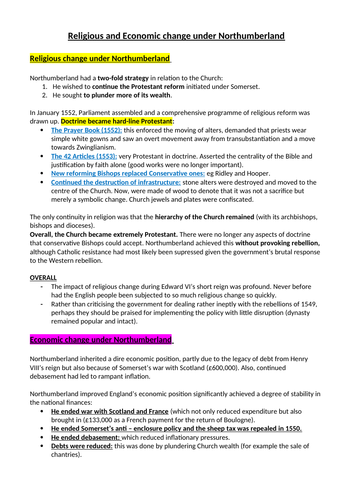 The Mid Tudor Years for AQA A Level History ('1C The Tudors ...