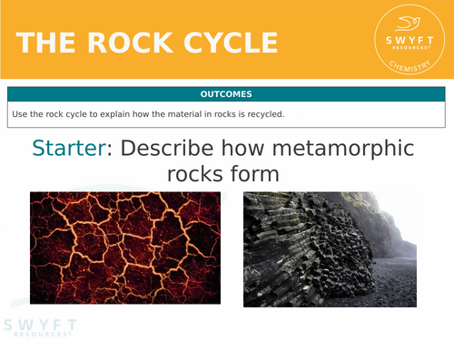 KS3 ~ Year 8 ~ The Rock Cycle