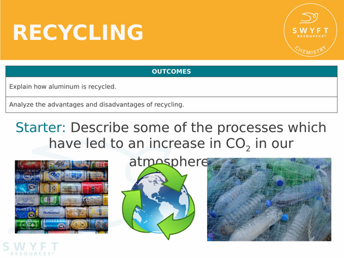 KS3 ~ Year 8 ~ Recycling