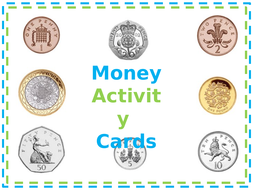 Money Activity Cards | Teaching Resources