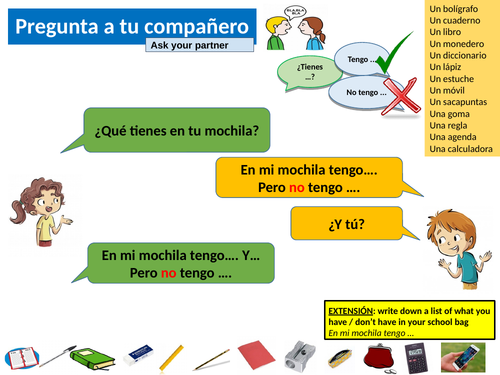 En clase Spanish Y7 (Mira 1) Teaching Resources En clase Spanish Y7 (Mira 1) Teaching Resources