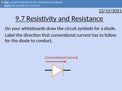 OCR AS level Physics: Resistance and Resistivity