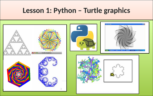 KS3 Graphics using python turtle | Teaching Resources