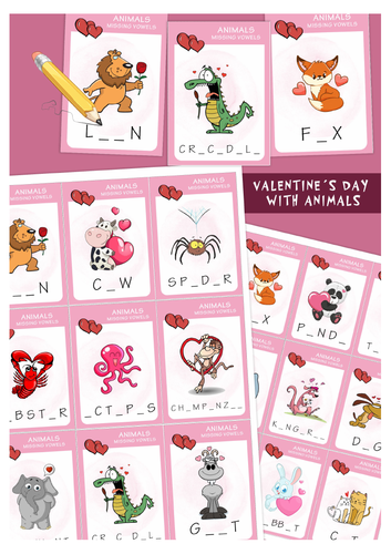 Valentine's Day with animals
