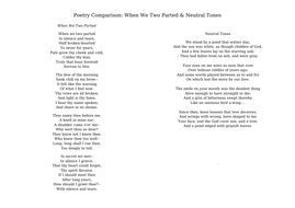 When we two parted and the farmer's bride comparison picture