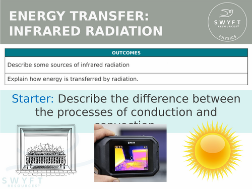 KS3 ~ Year 8 - Energy Transfer: Radiation