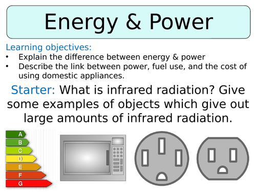 KS3 ~ Year 8 ~ Energy & Power