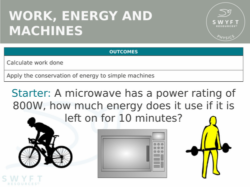 KS3 ~ Year 8 ~ Energy & Work