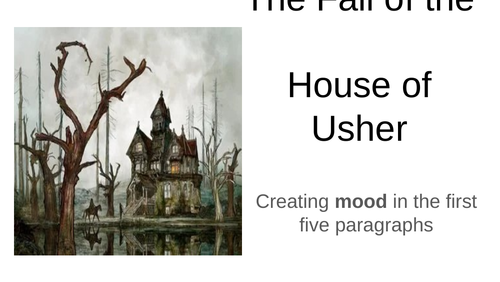 essay about the house of usher