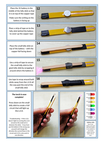 Making a simple L.E.D. torch (updated 2025) | Teaching Resources