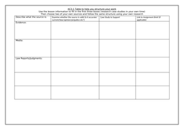 Criminology (NEW SPEC)Unit 3-AC3.1-Examine Information for Validity ...