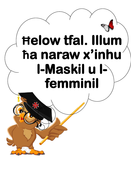 maskil u femminil malti teaching resources