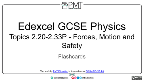 Edexcel Gcse Physics Flashcards Teaching Resources 4364