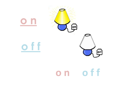 Phonic 'o' - on/off