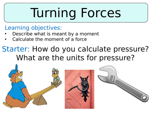 KS3 ~ Year 8 ~ Levers