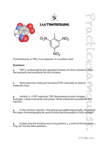 TNT: Practicexamquest