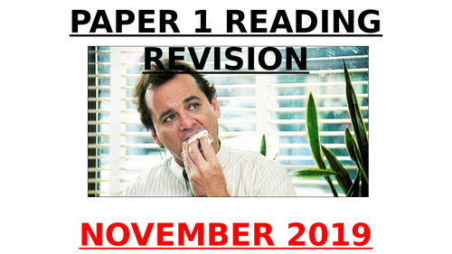 EDUQAS GCSE English Language Paper 1 Nov 2019 Q5 (the EVALUATION ...