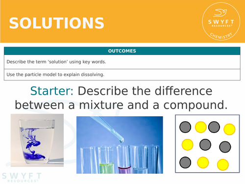 KS3 ~ Year 8 ~ Solutions