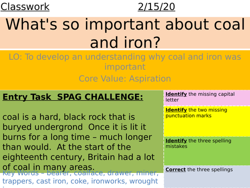 Coal and Iron - Industrial Revolution