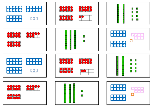 Year 1 representing numbers to 50 differentiated sheets teaching 