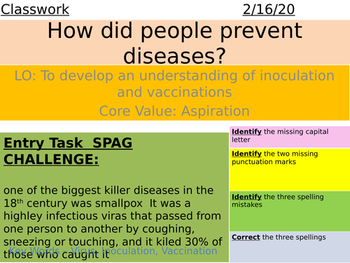 Edward Jenner and Vaccination - AQA