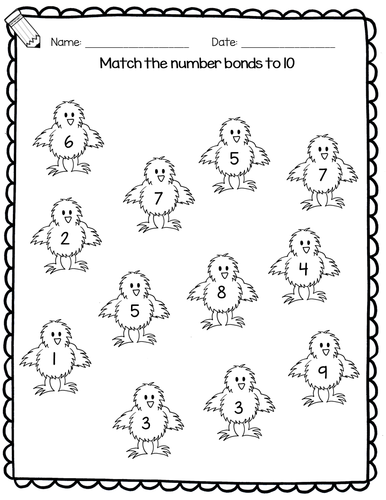 easter maths worksheets for reception and year 1 counting number