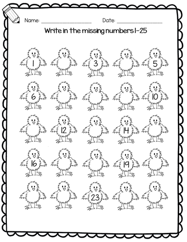 easter maths worksheets for reception and year 1