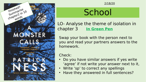 A Monster Calls | Teaching Resources