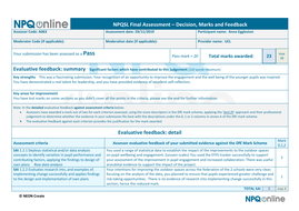 Npqsl Project 2019-2020 