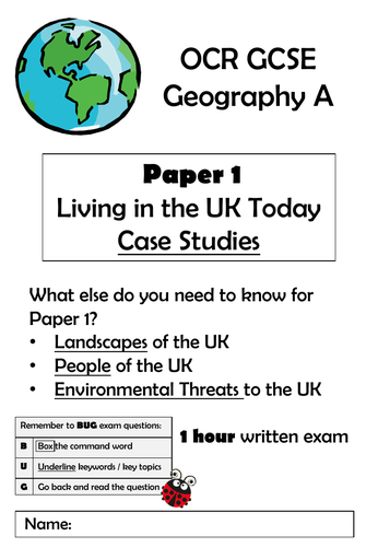 case study for geography paper 1