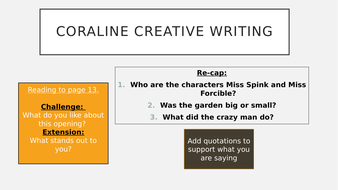 Coraline creative writing 08 image
