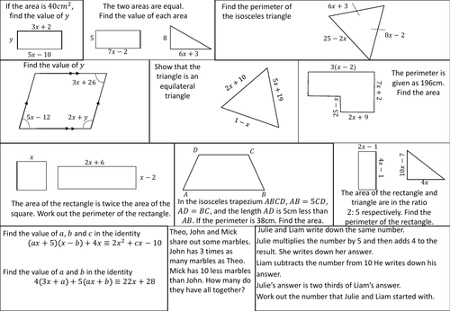 Solving equation - practice | Teaching Resources