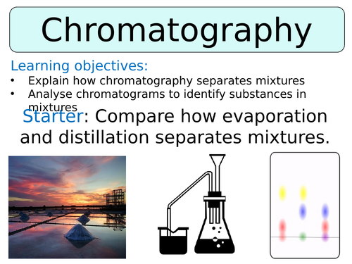 KS3 ~ Year 8 ~ Chromatography