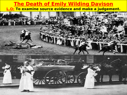 Women's Suffrage: The Death of Emily Wilding Davison
