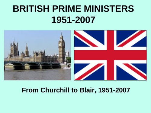 Making of Modern Britain 1951-2007 - introduction and overview ...