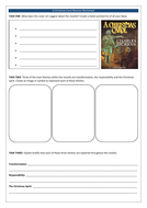 A Christmas Carol Revision Worksheets | Teaching Resources