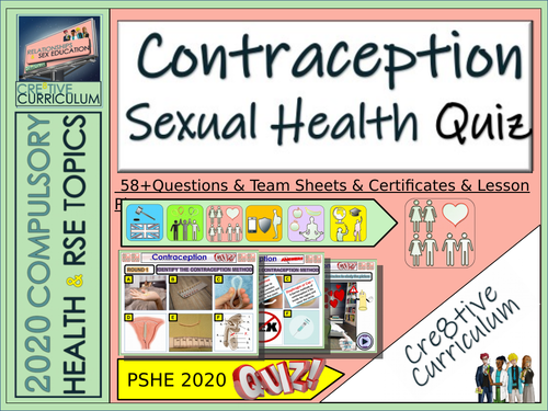 Rse Unit Sti Contraception Sex Education Pshe Unit Teaching Resources