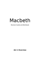 Macbeth Revision Booklet and Workbook | Teaching Resources