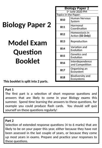 biology assignment 2