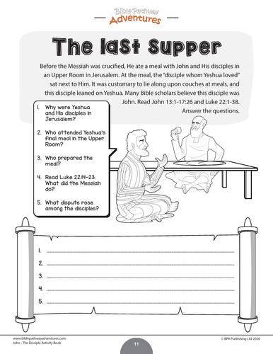 John: The Disciple Activity Book 